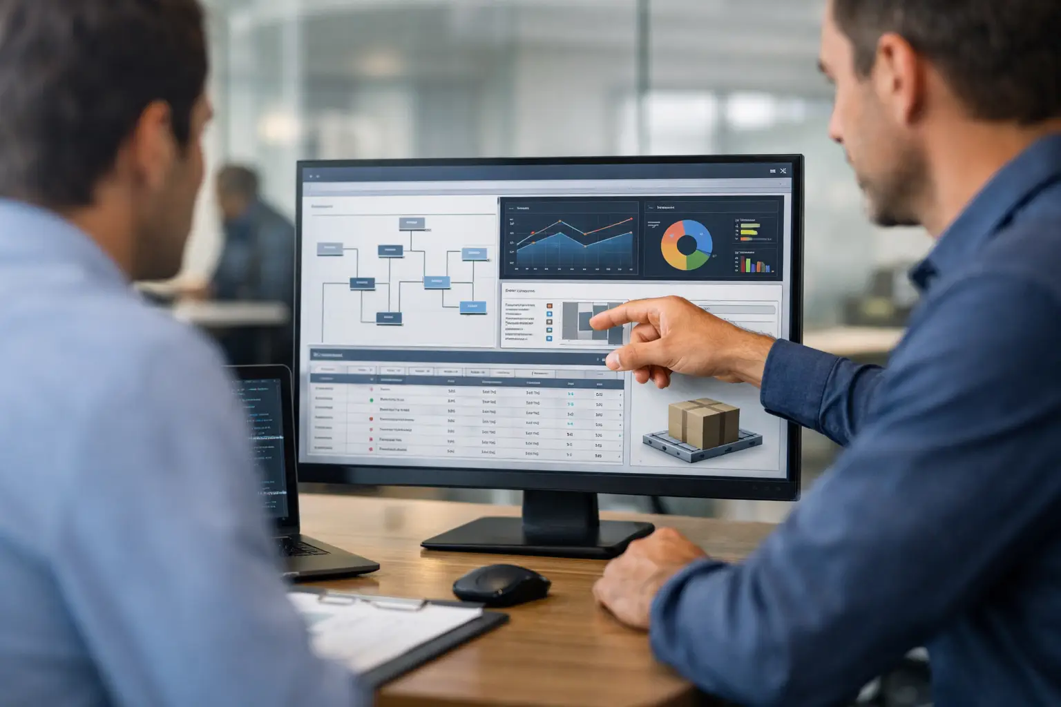 Software sob medida para operação funciona?